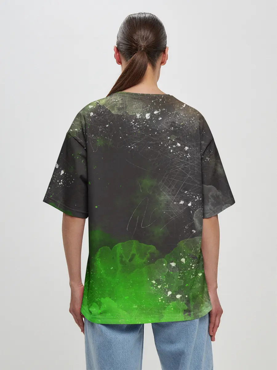 Женская футболка оверсайз / BILLIE EILISH | БИЛЛИ АЙЛИШ