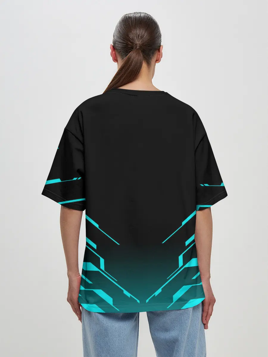 Женская футболка оверсайз / DEAD SPACE | АЙЗЕК КЛАРК