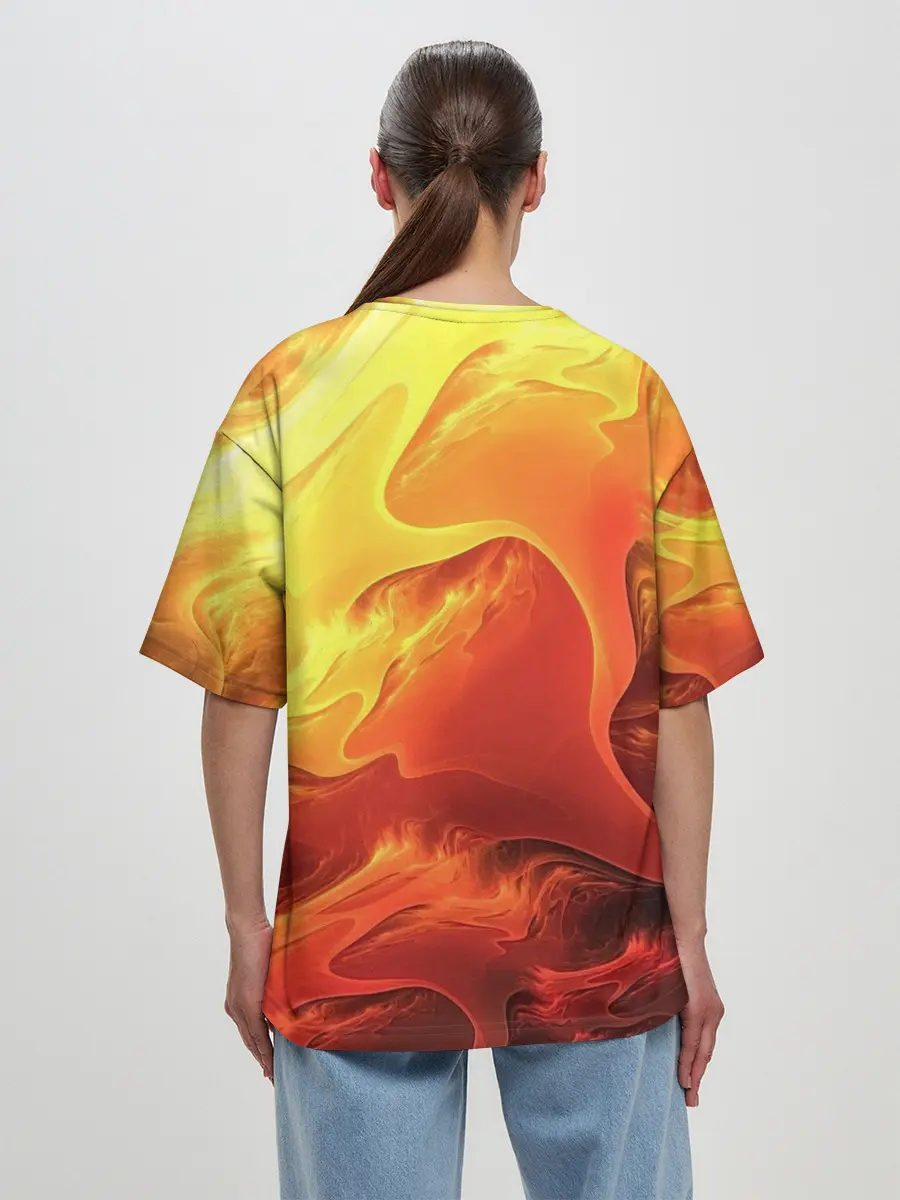 Женская футболка оверсайз / Страж Цербер