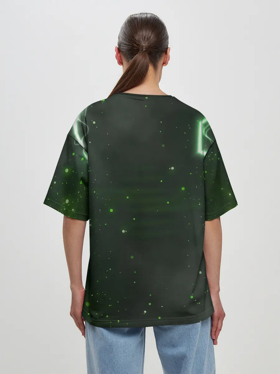 Женская футболка оверсайз / ORKO | ОРКО | ВОЛШЕБНИК