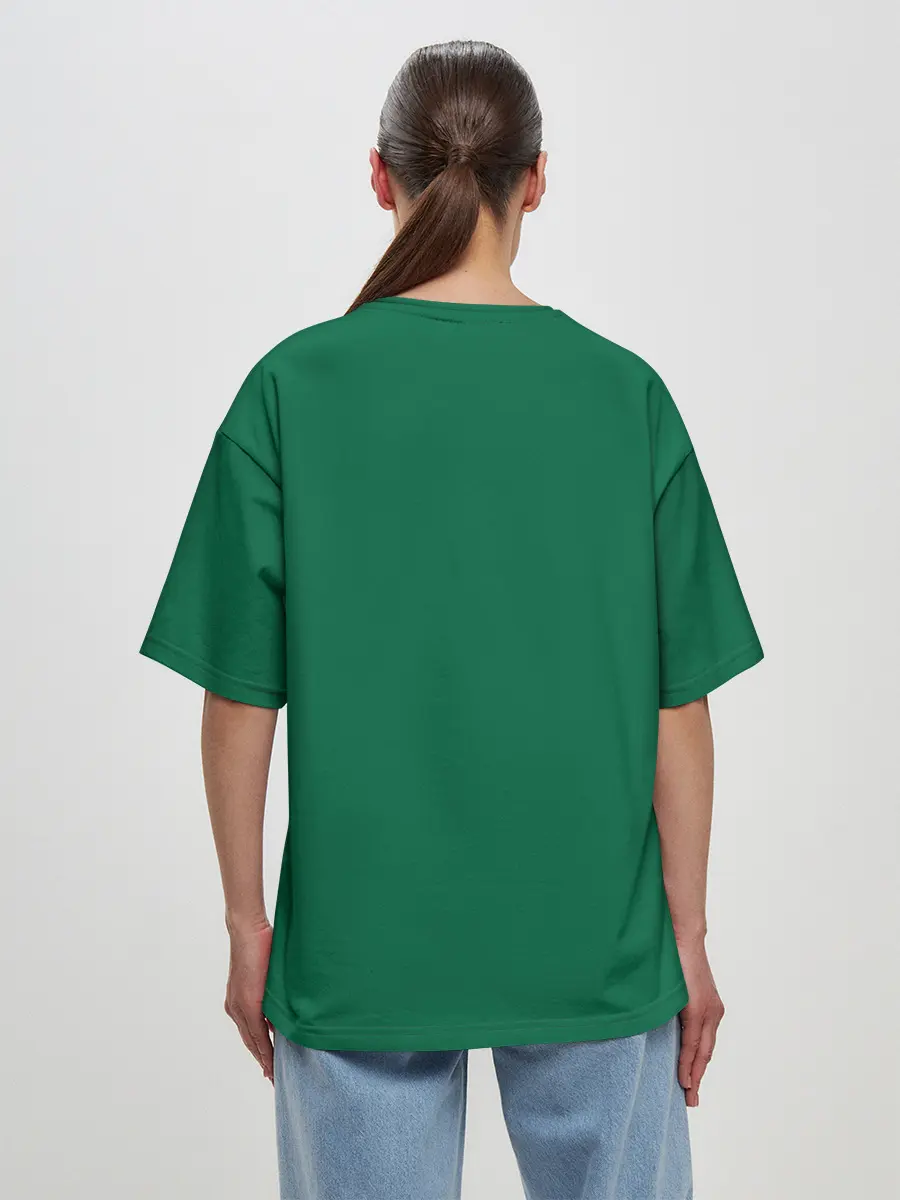 Женская футболка оверсайз / Go Cows