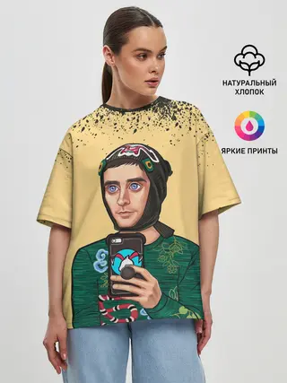 Женская футболка оверсайз / Джаред Лето | Jared Leto