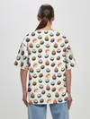 Женская футболка оверсайз / Sushi