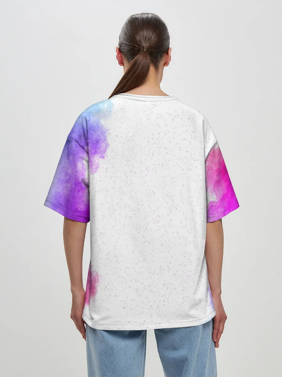 Женская футболка оверсайз / Doki Doki | Доки Доки