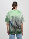 Женская футболка оверсайз / Jurassic World | Мир Юрского периода