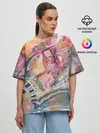 Женская футболка оверсайз / MULT