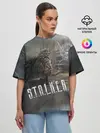 Женская футболка оверсайз / Отчуждение | S.T.A.L.K.E.R.
