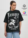 Женская футболка оверсайз / RIP Lemmy