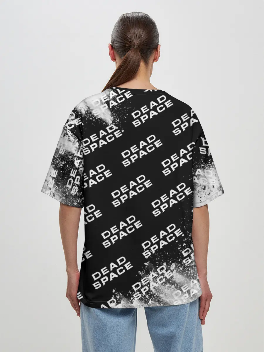 Женская футболка оверсайз / Dead Space - Exposion