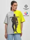 Женская футболка оверсайз / CYBERPUNK 2077 | КИБЕРПАНК