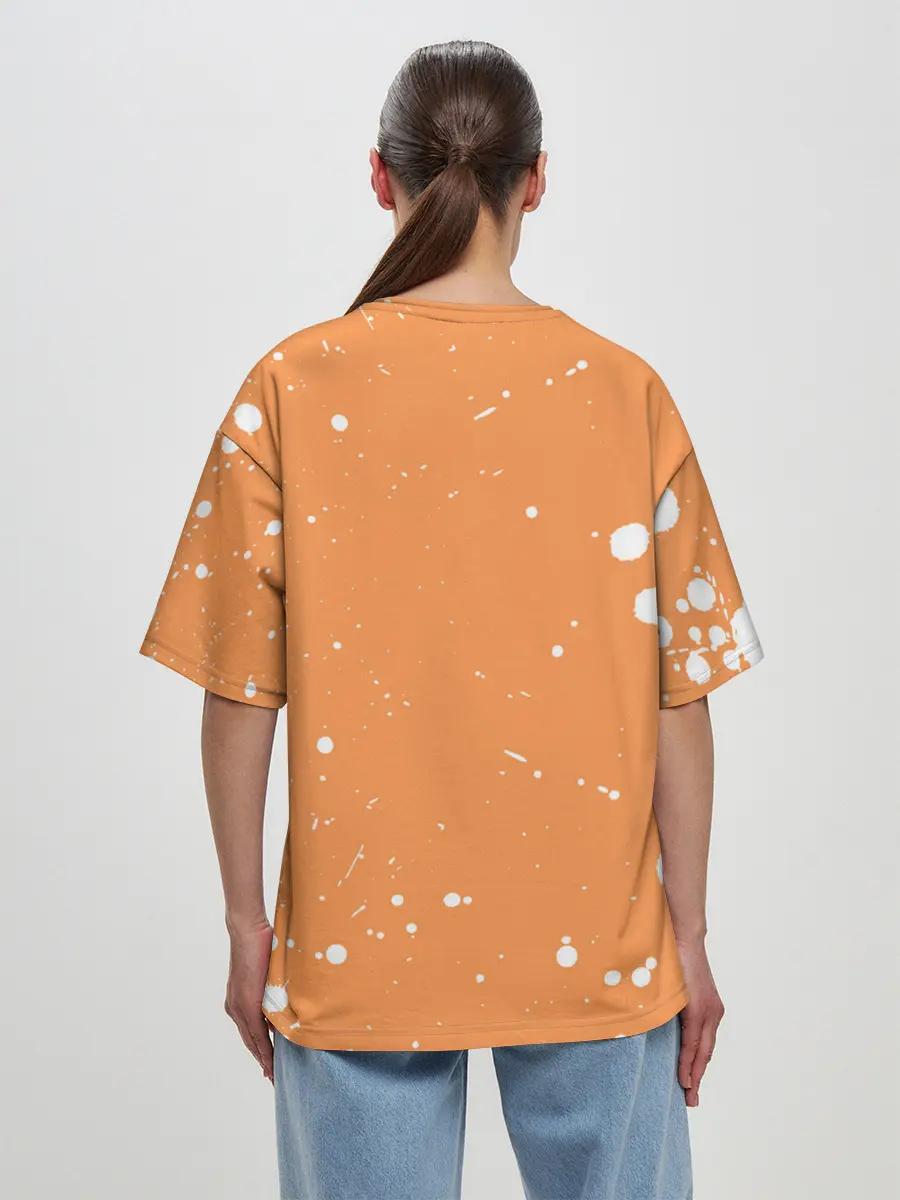 Женская футболка оверсайз / Yachi Hitoka | Haikyu | Волейбол