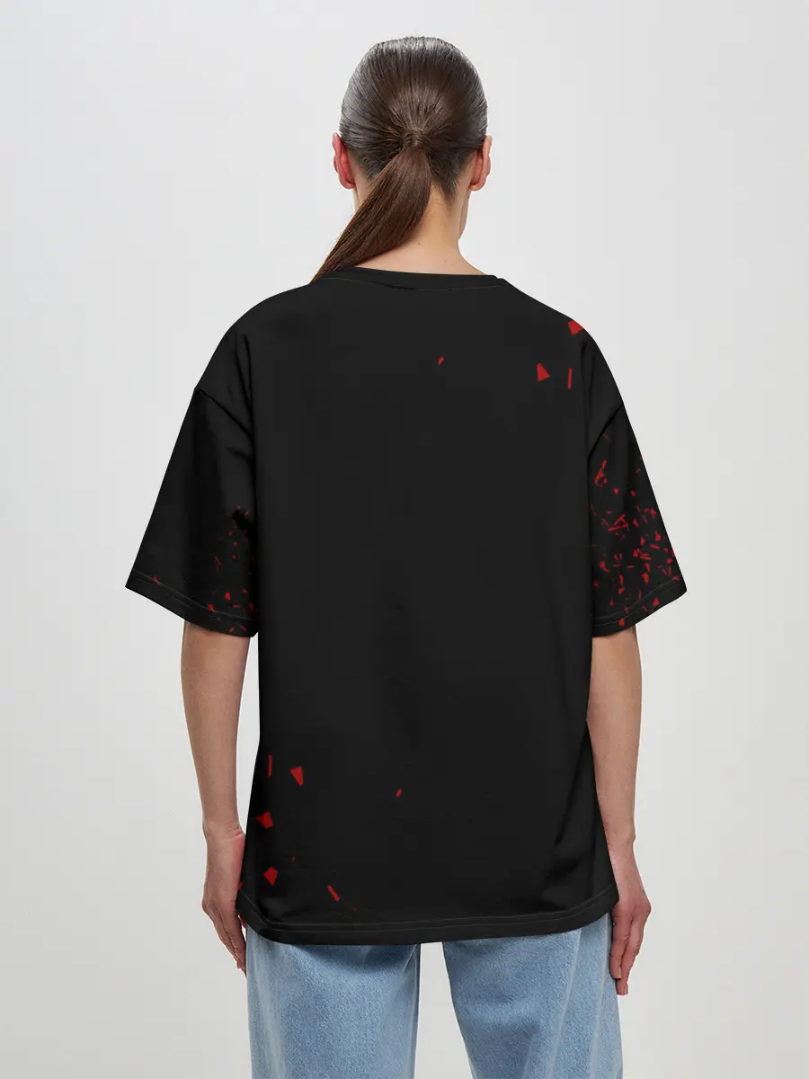 Женская футболка оверсайз / Art is resistance