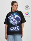 Женская футболка оверсайз / Ori and the Will of the Wisps