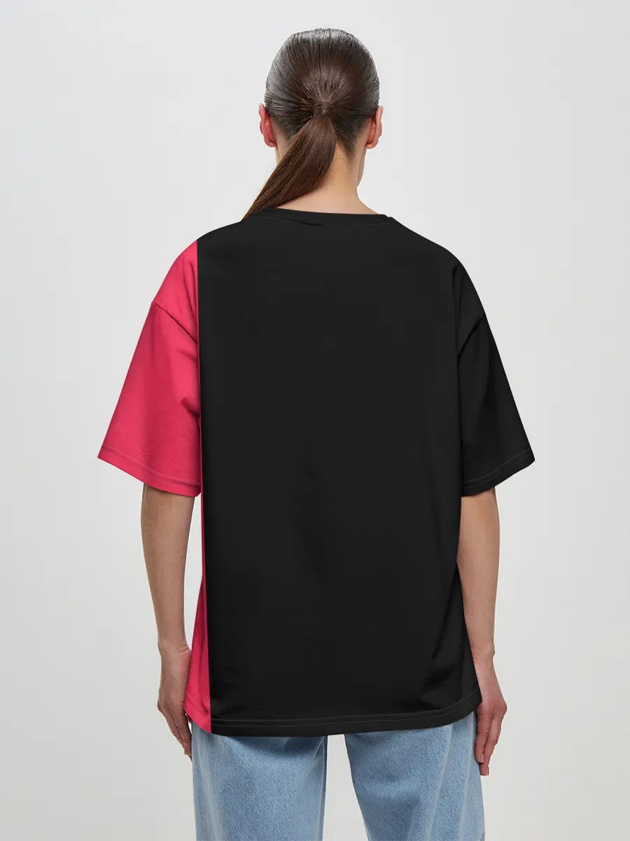 Женская футболка оверсайз / SONIC X | DARK SONIC