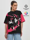 Женская футболка оверсайз / SONIC X | DARK SONIC