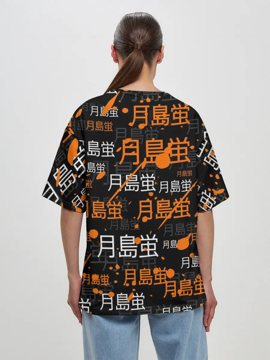 Женская футболка оверсайз / TSUKISHIMA KEI / КЕЙ ЦУКИШИМА