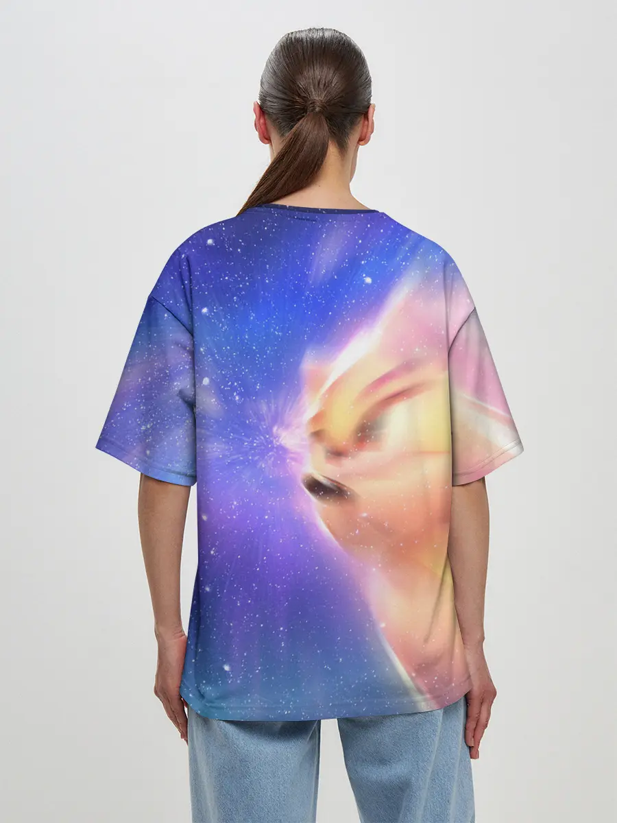 Женская футболка оверсайз / SONIC | СОНИК