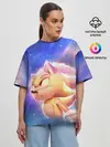 Женская футболка оверсайз / SONIC | СОНИК