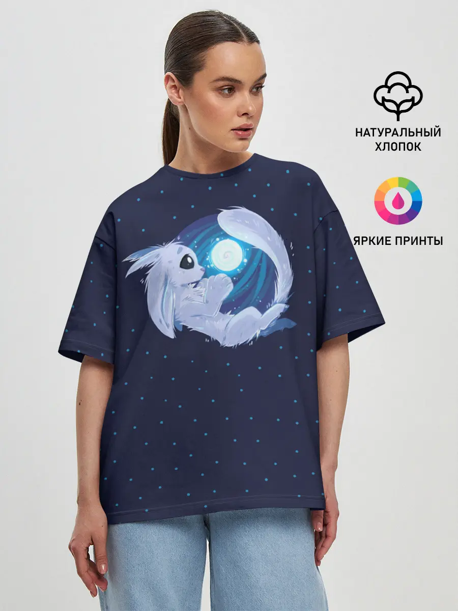 Женская футболка оверсайз / Ori