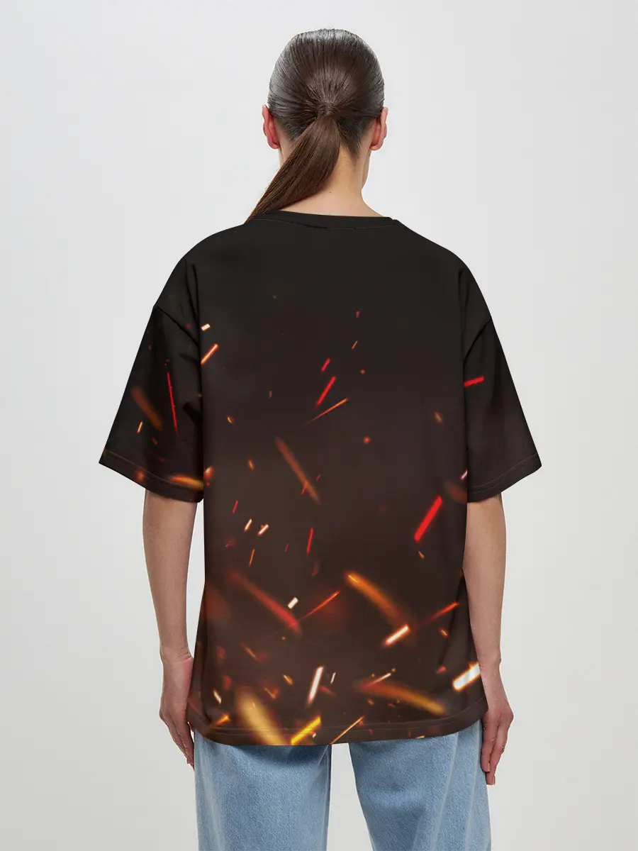 Женская футболка оверсайз / Charizard | Pokemon