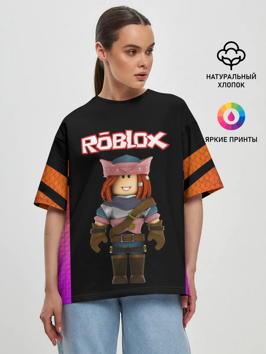 Женская футболка оверсайз / ROBLOX | РОБЛОКС