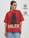 Женская футболка оверсайз / Dalek