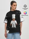 Женская футболка оверсайз / ROBLOX | РОБЛОКС | LOGO