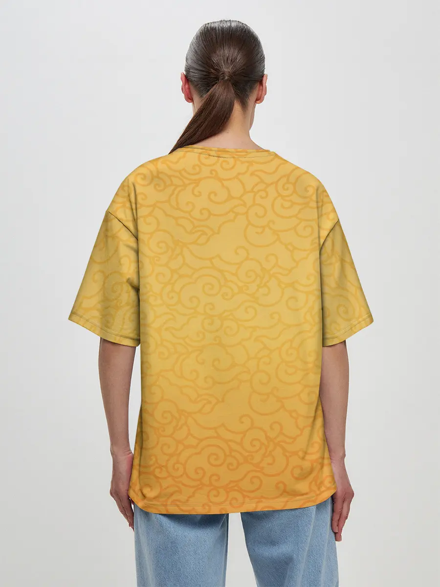 Женская футболка оверсайз / Kaedehara Kazuha