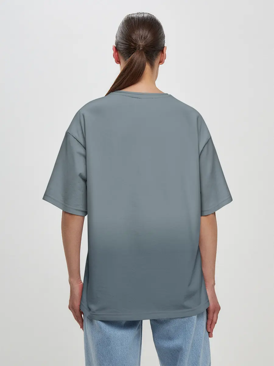 Женская футболка оверсайз / Boss | Space Invaders | Old game