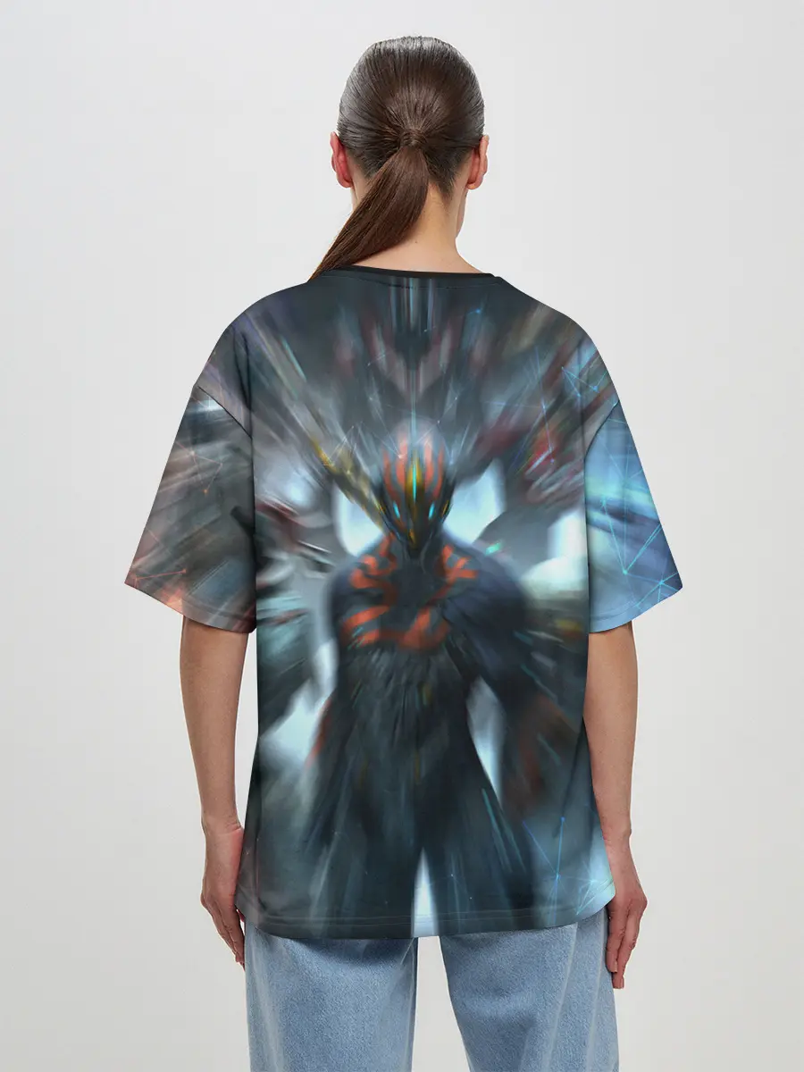 Женская футболка оверсайз / WARFRAME | ВАРФРЕЙМ