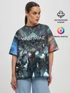 Женская футболка оверсайз / WARFRAME | ВАРФРЕЙМ