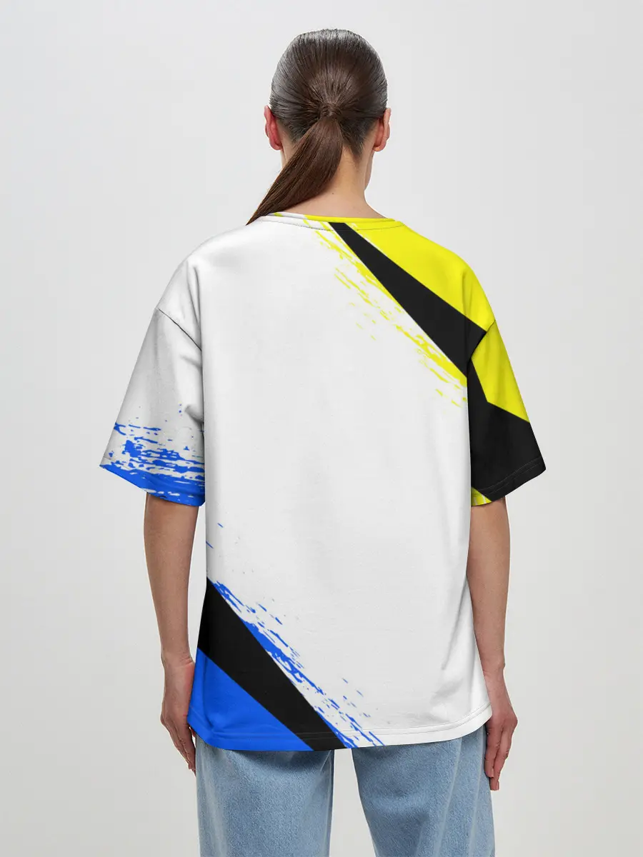 Женская футболка оверсайз / СУПЕР СОНИК