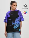 Женская футболка оверсайз / Дракон | Dragon