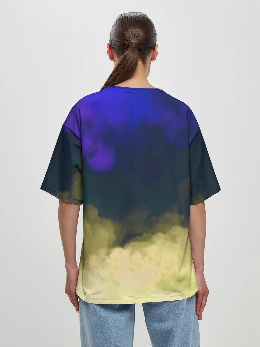 Женская футболка оверсайз / Darwin Project | Battle Royale