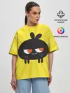 Женская футболка оверсайз / Toca Boca Yellow