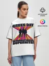Женская футболка оверсайз / International Superhits! Green Day