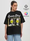 Женская футболка оверсайз / Nimrod. Green Day