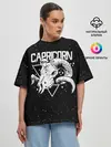Женская футболка оверсайз / Dark Capricorn