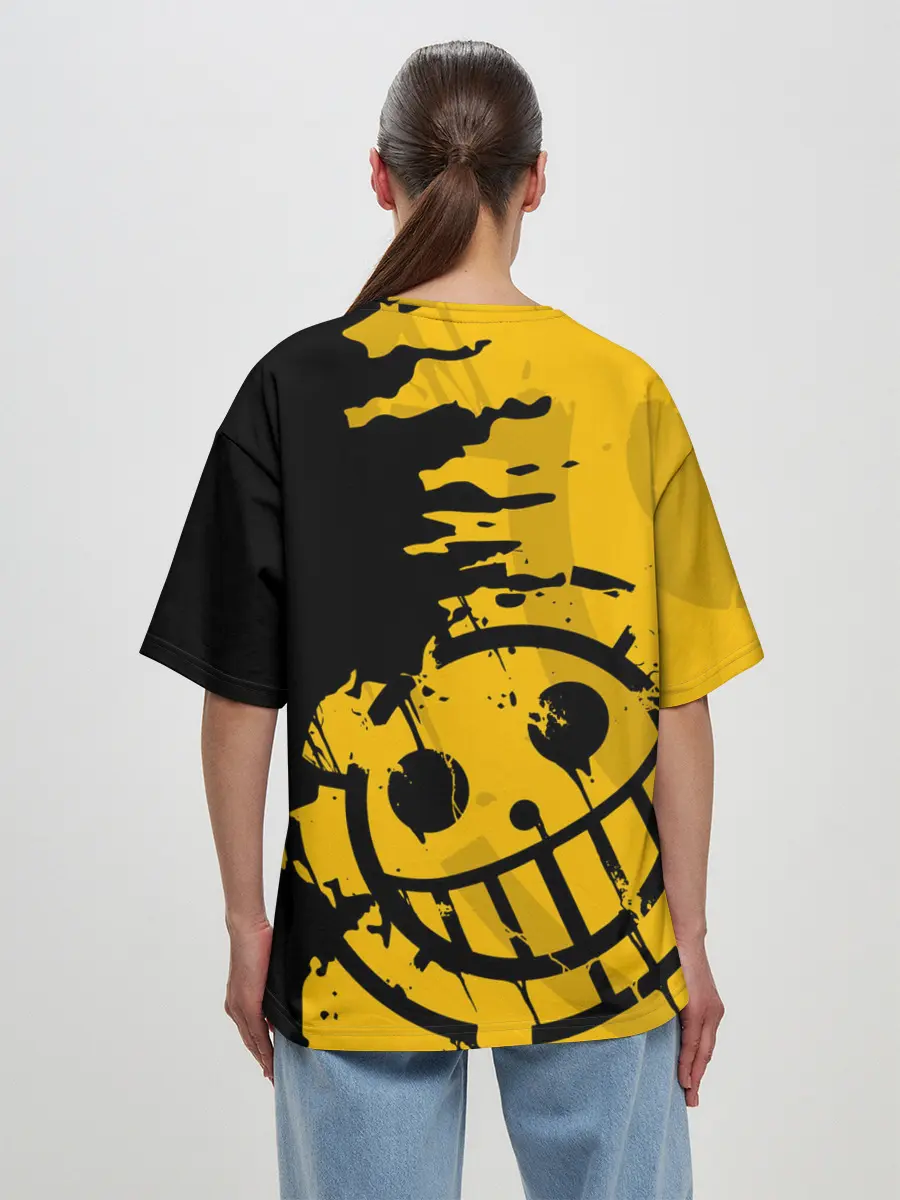 Женская футболка оверсайз / ONE PIECE PIRATES / ПИРАТЫ