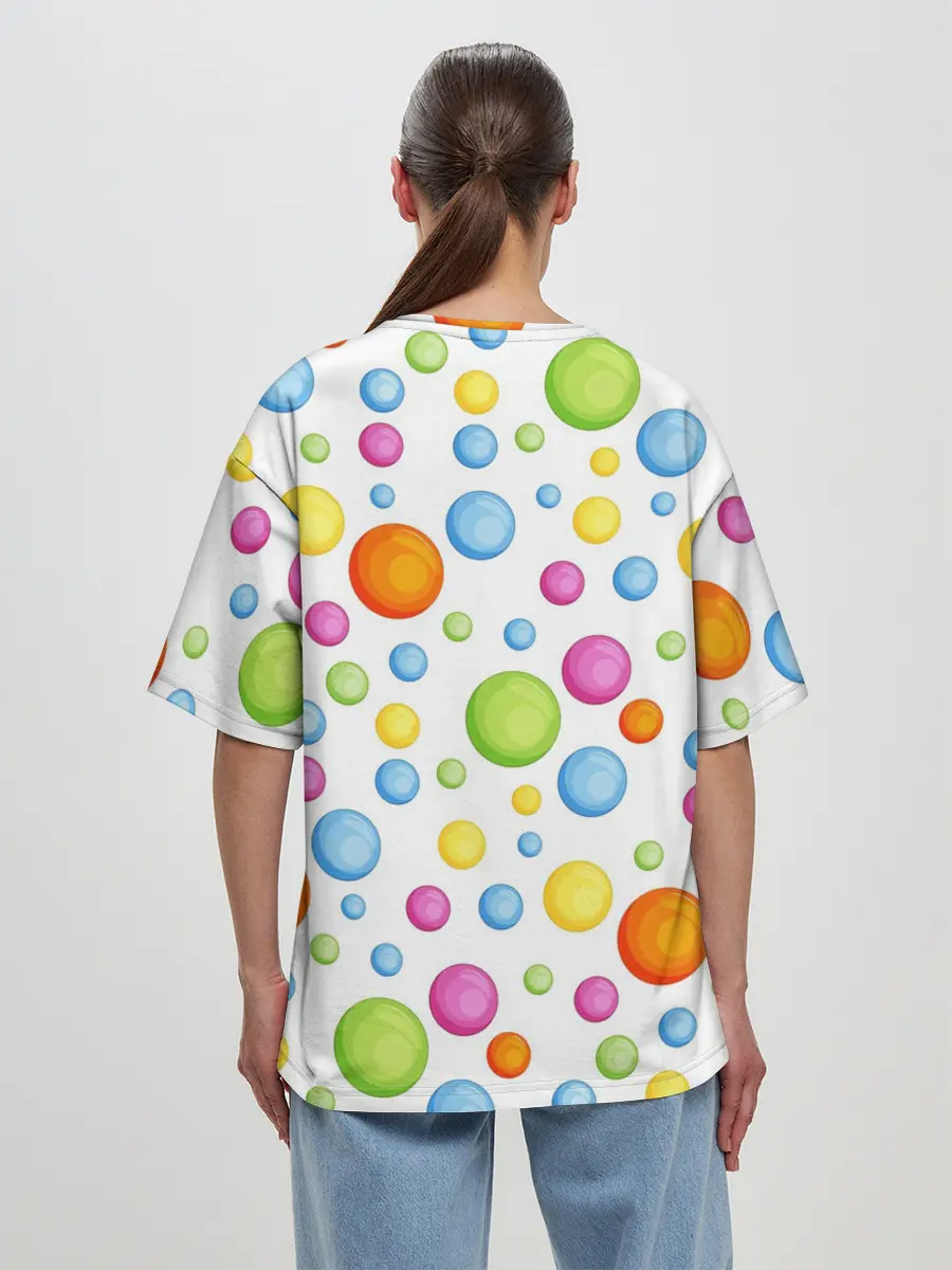 Женская футболка оверсайз / СИМПЛ ДИМПЛ | SIMPLE DIMPLE