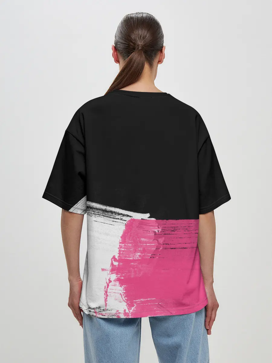 Женская футболка оверсайз / SQUID GAME