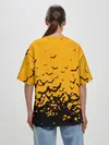 Женская футболка оверсайз / ХЕЛЛОУИНСКИЕ ЛЕТУЧИЕ МЫШИ
