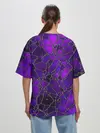 Женская футболка оверсайз / Стеклянная мозайка