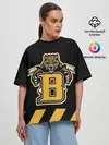 Женская футболка оверсайз / BOSTON BRUINS