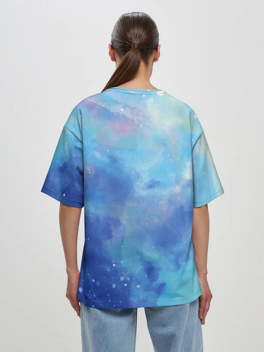 Женская футболка оверсайз / Убивая слизней 300 лет