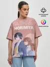 Женская футболка оверсайз / Хоримия