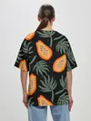 Женская футболка оверсайз / Папайя