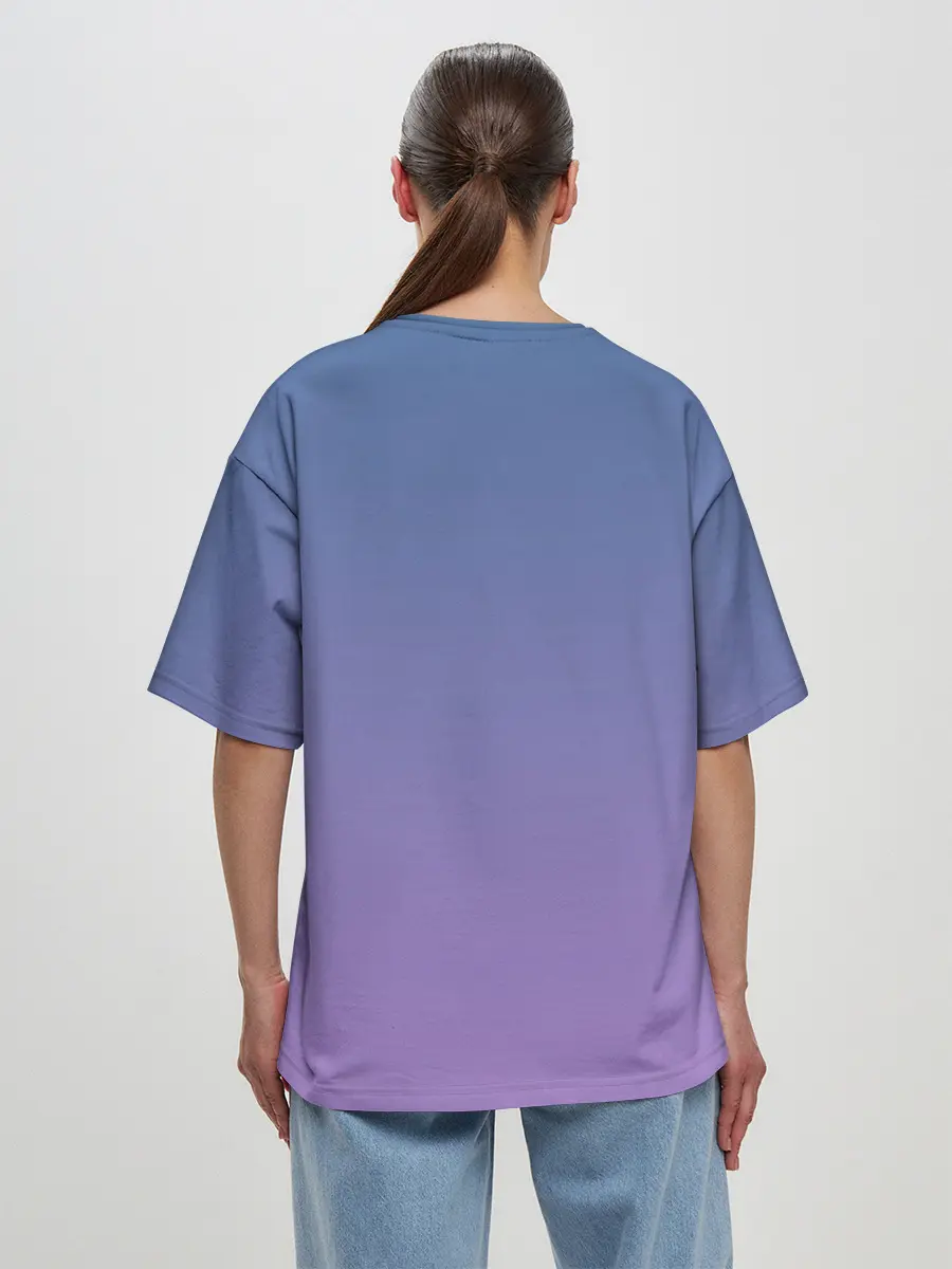 Женская футболка оверсайз / Убивая слизней 300