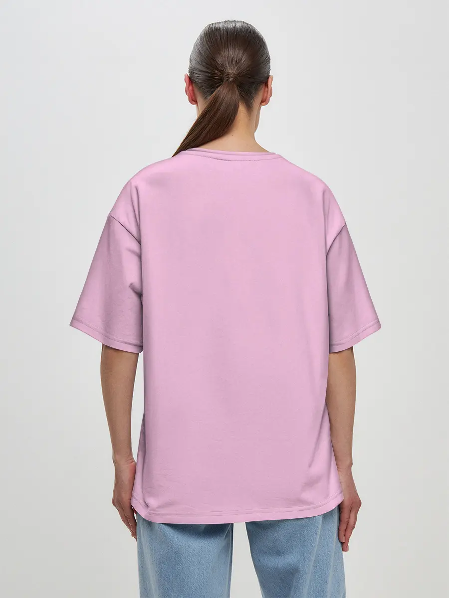 Женская футболка оверсайз / Убивая слизней аниме