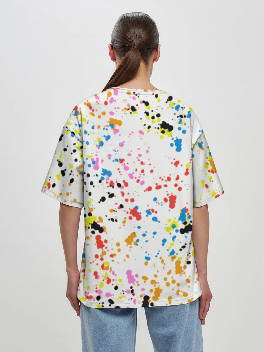 Женская футболка оверсайз / Эй, Арнольд!